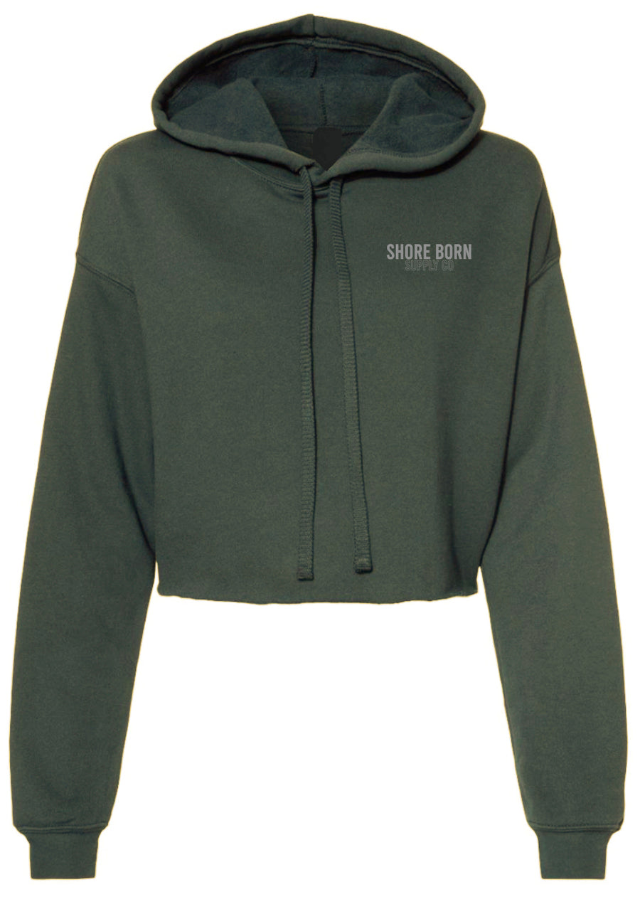 Shore Born Women’s Cropped Hoodie